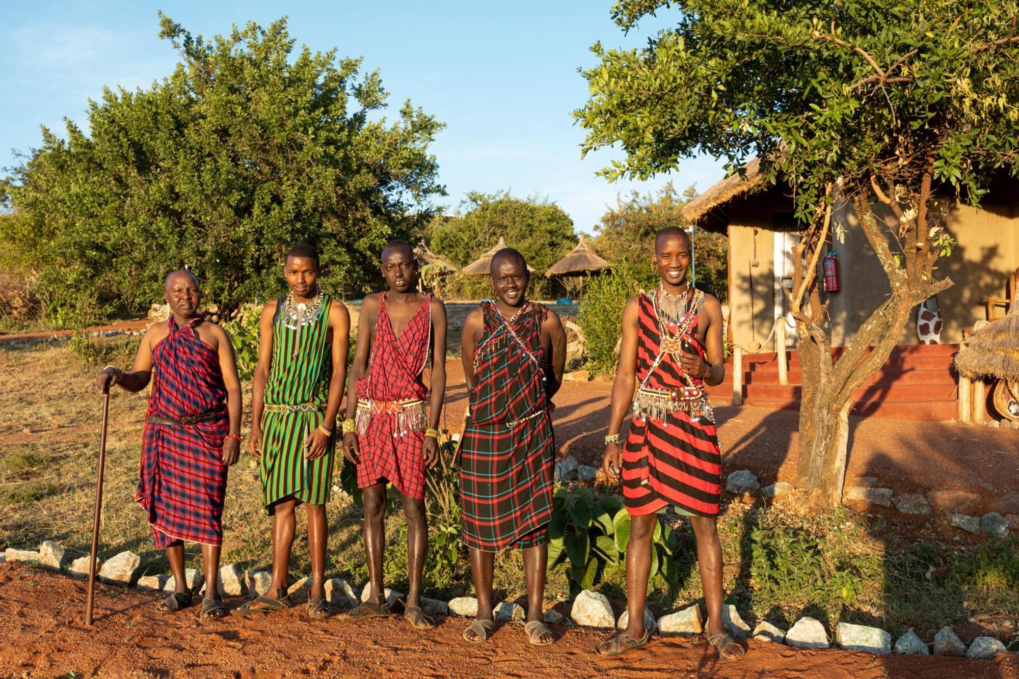 Villa Africa Safari Maasai Boma Serengeti-Savanne Exterior foto
